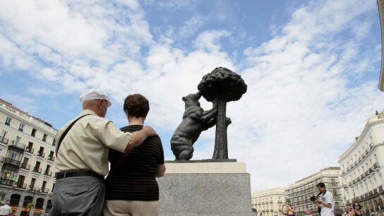 El oso y el Madro&ntilde;o de la Puerta de Sol.