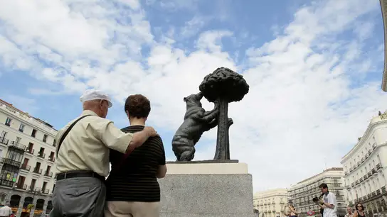 El oso y el Madroño de la Puerta de Sol. El oso y el Madroño de la Puerta de Sol.