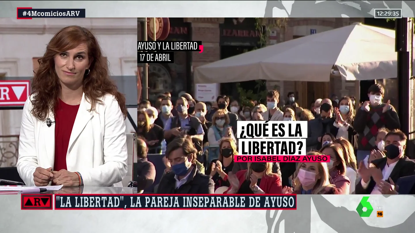 Mónica García reacciona a los discursos de "la libertad" de Ayuso: "Me recuerda a un adolescente caprichoso" Mónica García reacciona a los discursos de "la libertad" de Ayuso: "Me recuerda a un adolescente caprichoso"