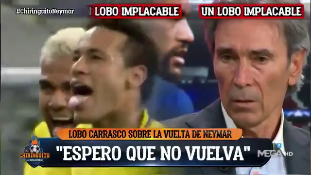 Lobo Carrasco: "Espero que Neymar no venga al Barça"