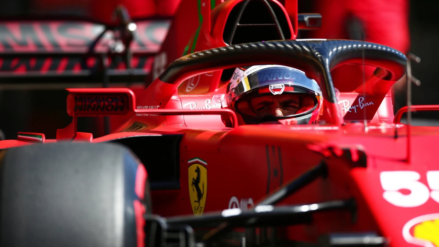 Carlos Sainz, en el Ferrari Carlos Sainz, en el Ferrari