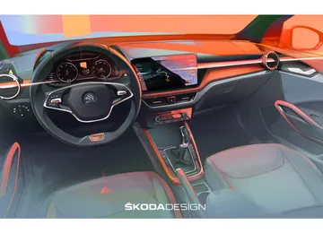 Interior del Skoda Fabia Interior del Skoda Fabia