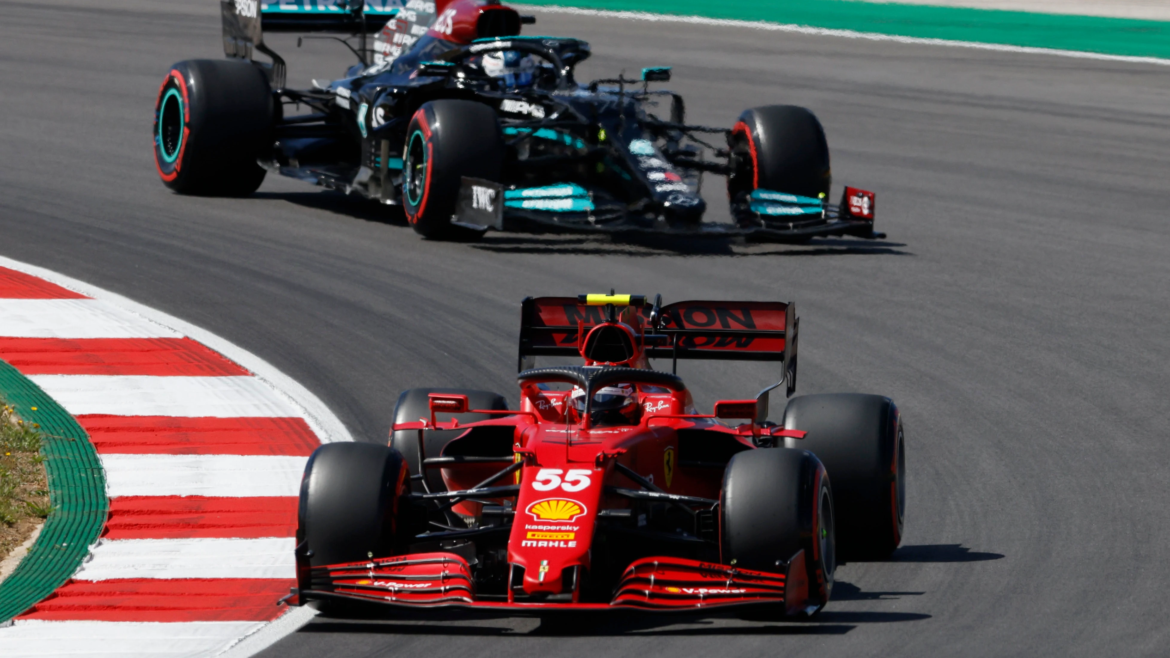 Carlos Sainz en el GP de Portimao