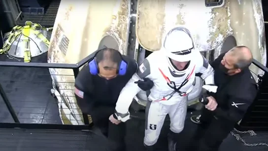 Los miembros de la Crew-1 de la NASA regresan a la Tierra Los miembros de la Crew-1 de la NASA regresan a la Tierra