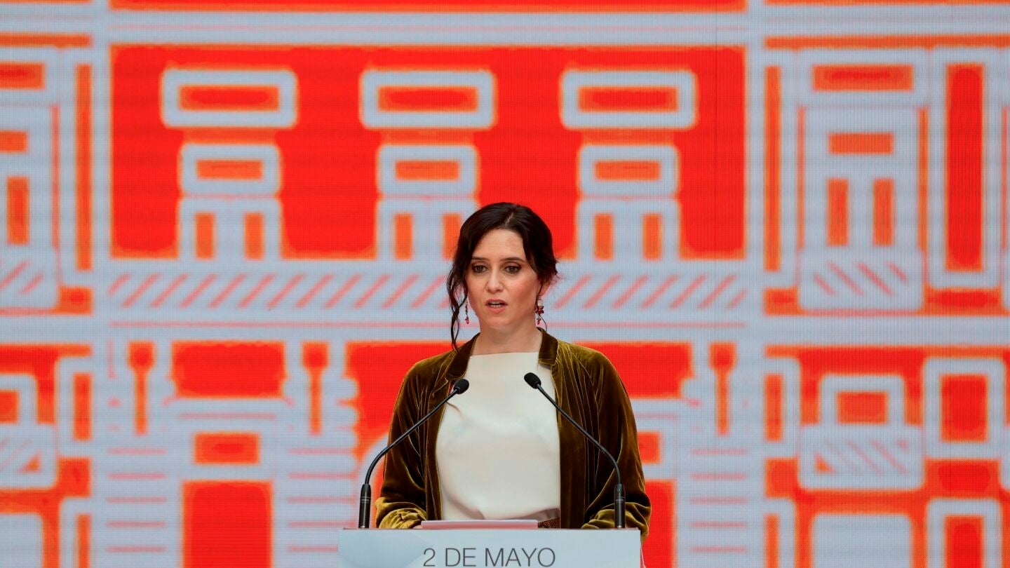 Isabel D&iacute;az Ayuso, en los actos del 2 de mayo