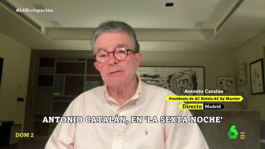 Antonio Catal&aacute;n en laSexta Noche