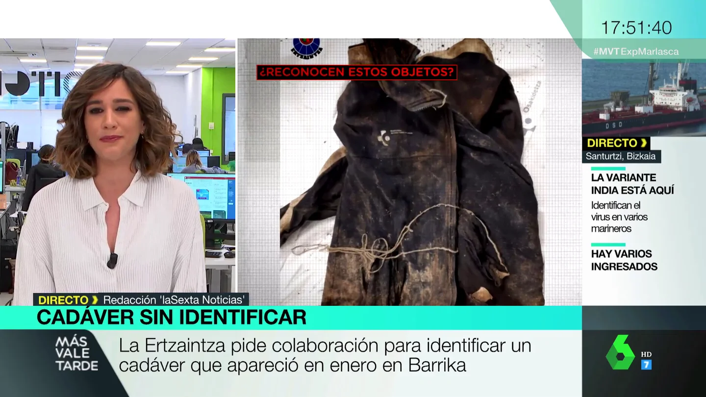 La Ertzaintza pide colaboración para identificar un cadáver hallado en Barrika La Ertzaintza pide colaboración para identificar un cadáver hallado en Barrika