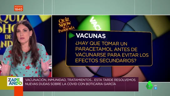Boticaria García explica la verdad sobre el uso del paracetamol y la aspirina con la vacuna: ¿evitan efectos secundarios? Boticaria García explica la verdad sobre el uso del paracetamol y la aspirina con la vacuna: ¿evitan efectos secundarios?