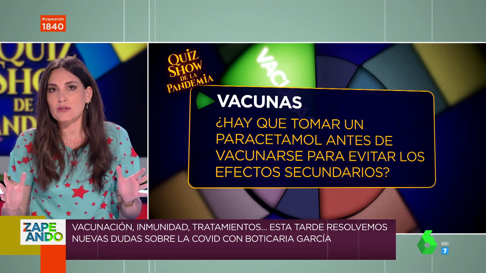  Boticaria García explica la verdad sobre el uso del paracetamol y la aspirina con la vacuna: ¿evitan efectos secundarios?