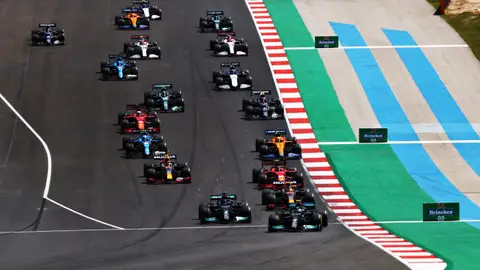 Salida del GP de Portugal 2021 Salida del GP de Portugal 2021
