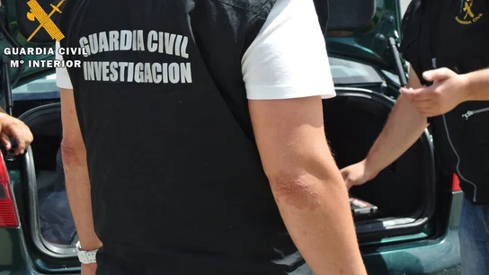 Imagen de archivo de agentes de la Guardia Civil Imagen de archivo de agentes de la Guardia Civil