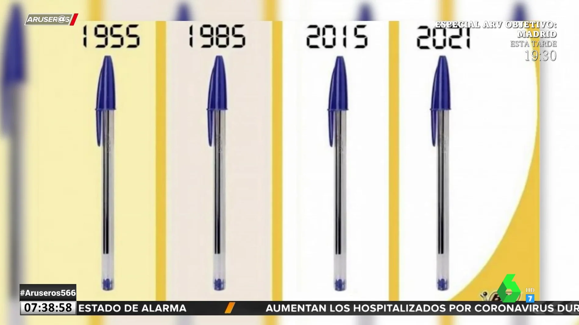 El bolígrafo Bic cumple 66 años: este ha sido su único cambio del que no te  has dado cuenta
