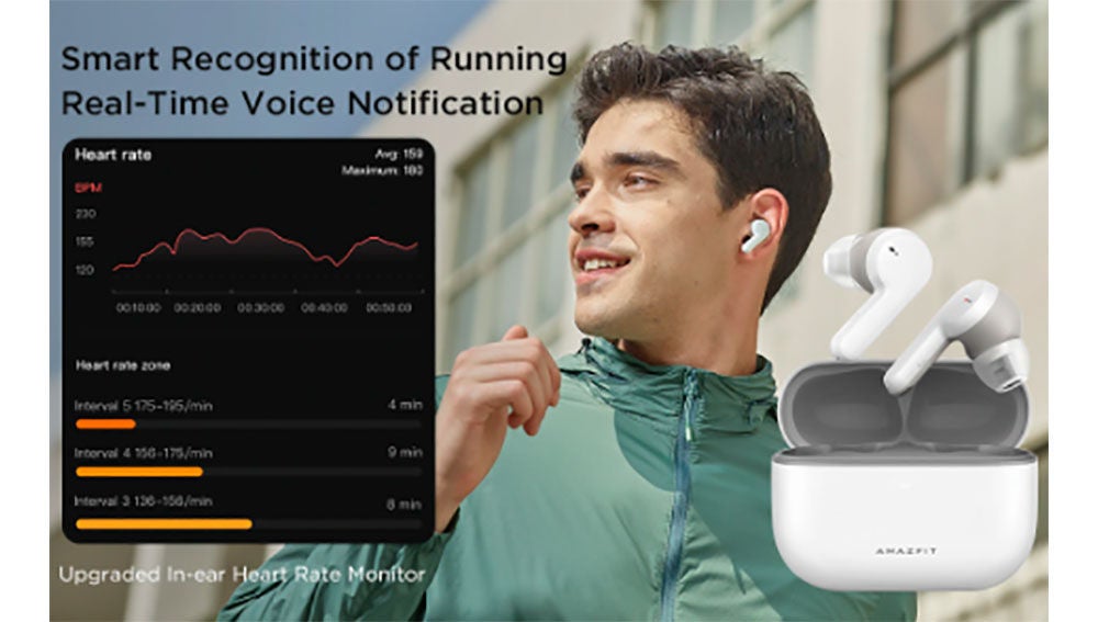 Amazfit anuncia unos nuevos auriculares Bluetooth que miden nuestro ritmo cardiaco 2 Amazfit anuncia unos nuevos auriculares Bluetooth que miden nuestro ritmo cardiaco