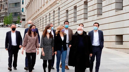 Reunión de los dirigentes de Unidas Podemos en el Gobierno y en el grupo parlamentario Reunión de los dirigentes de Unidas Podemos en el Gobierno y en el grupo parlamentario