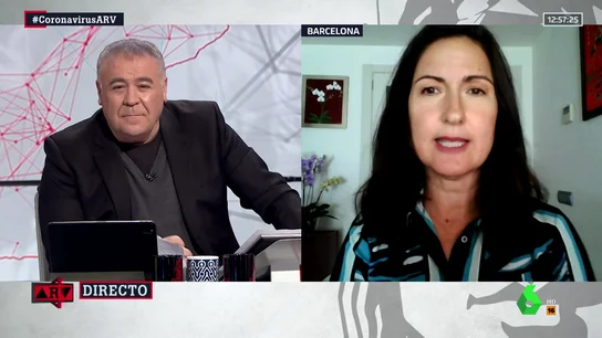 La doctora Helena Legido-Quigley, en Al Rojo Vivo La doctora Helena Legido-Quigley, en Al Rojo Vivo