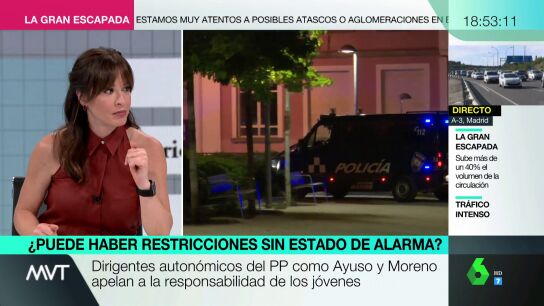 Mamen Mendiz&aacute;bal advierte sobre se&ntilde;alar a los j&oacute;venes por las fiestas en la calle: "Cuando das por perdido a todo un colectivo, s&iacute; que est&aacute; perdido"