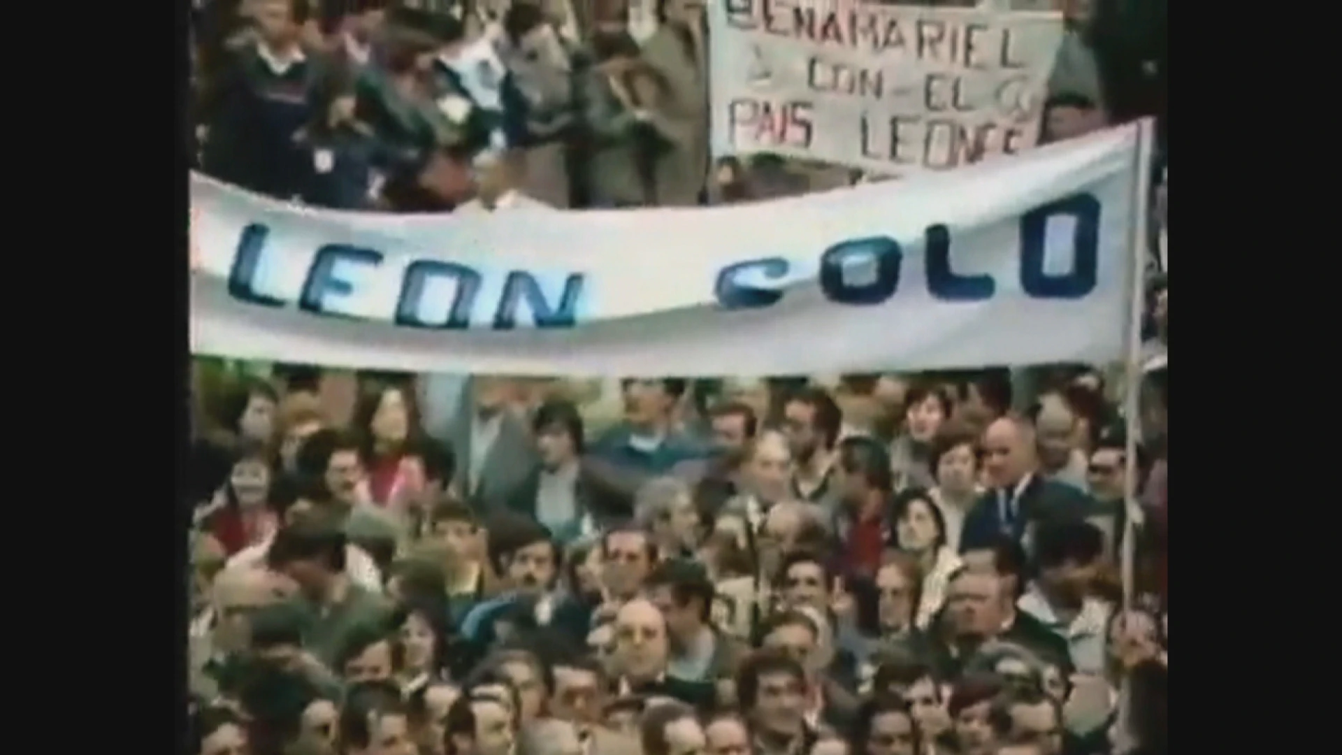 Manifestación por la autonomía de León (Archivo)