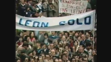 Manifestación por la autonomía de León (Archivo)