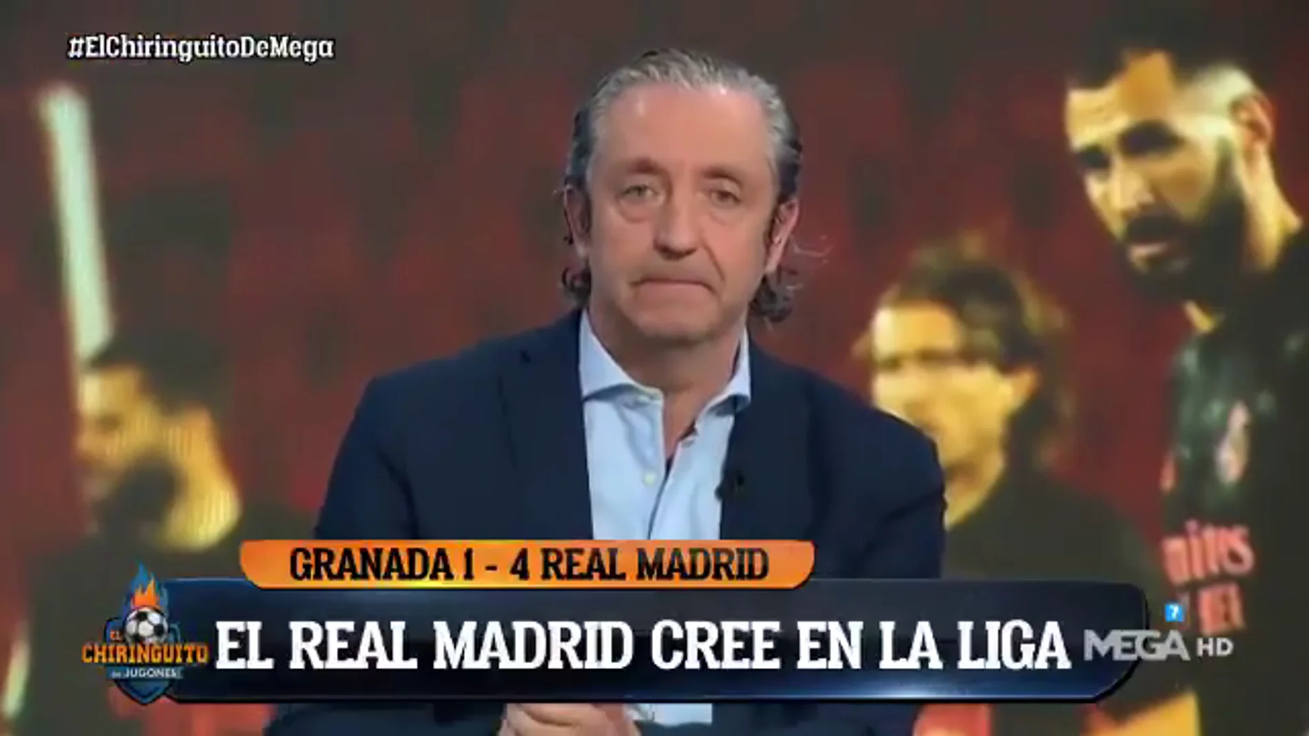 Enfado de Pedrerol tras el arbitraje del Granada-Real Madrid: "No se debe permitir la violencia"