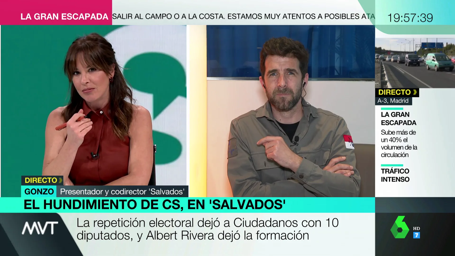 Las contradicciones en Cs a la pregunta de Gonzo sobre por qué no hubo pacto con el PSOE: "Las respuestas no coinciden"