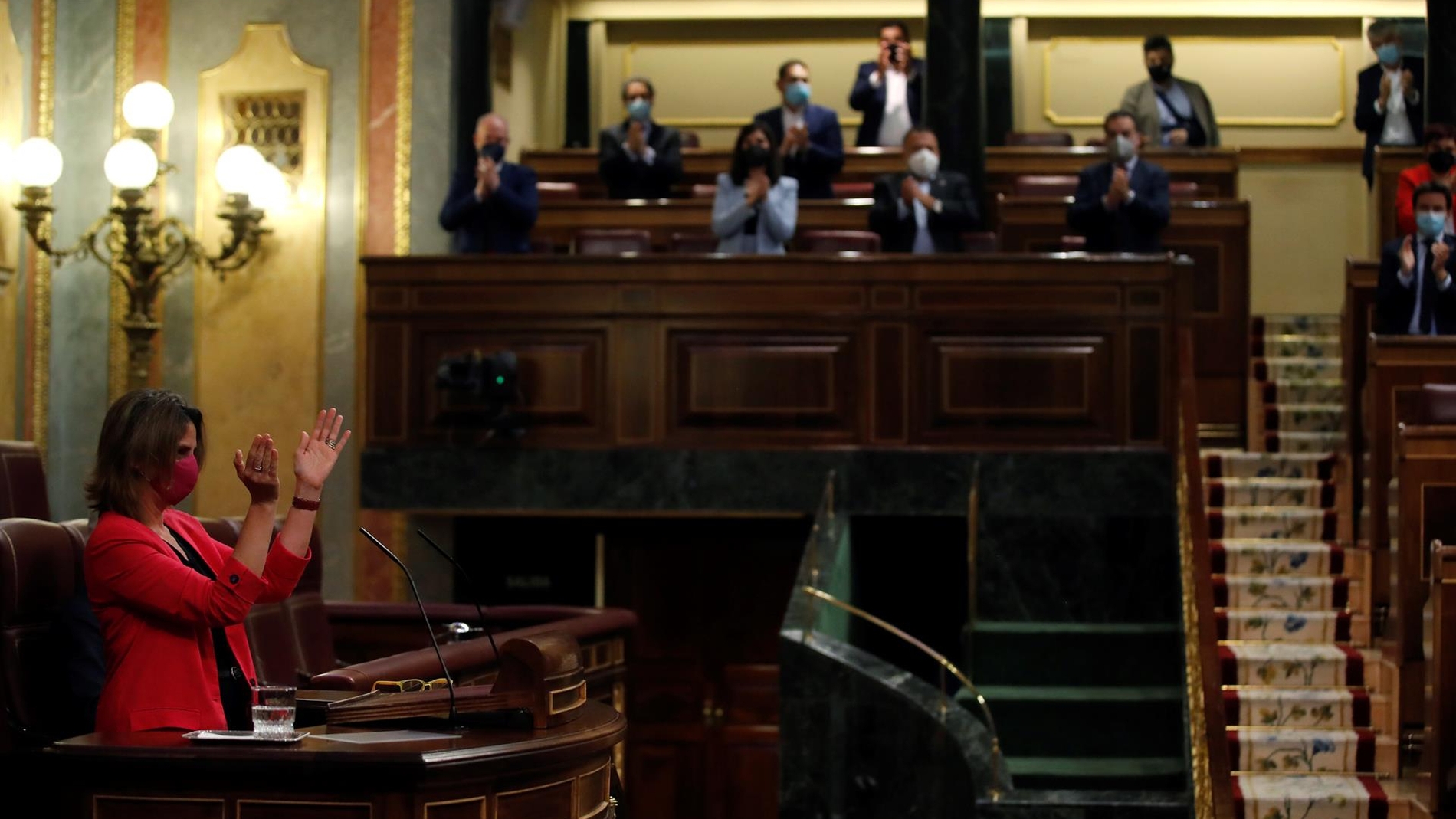 Teresa Ribera ley cambio climático efe