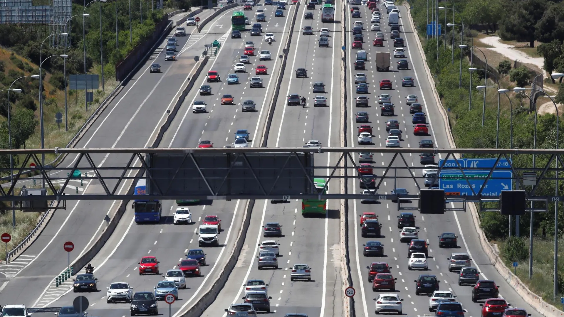  Estado del tráfico en la A6