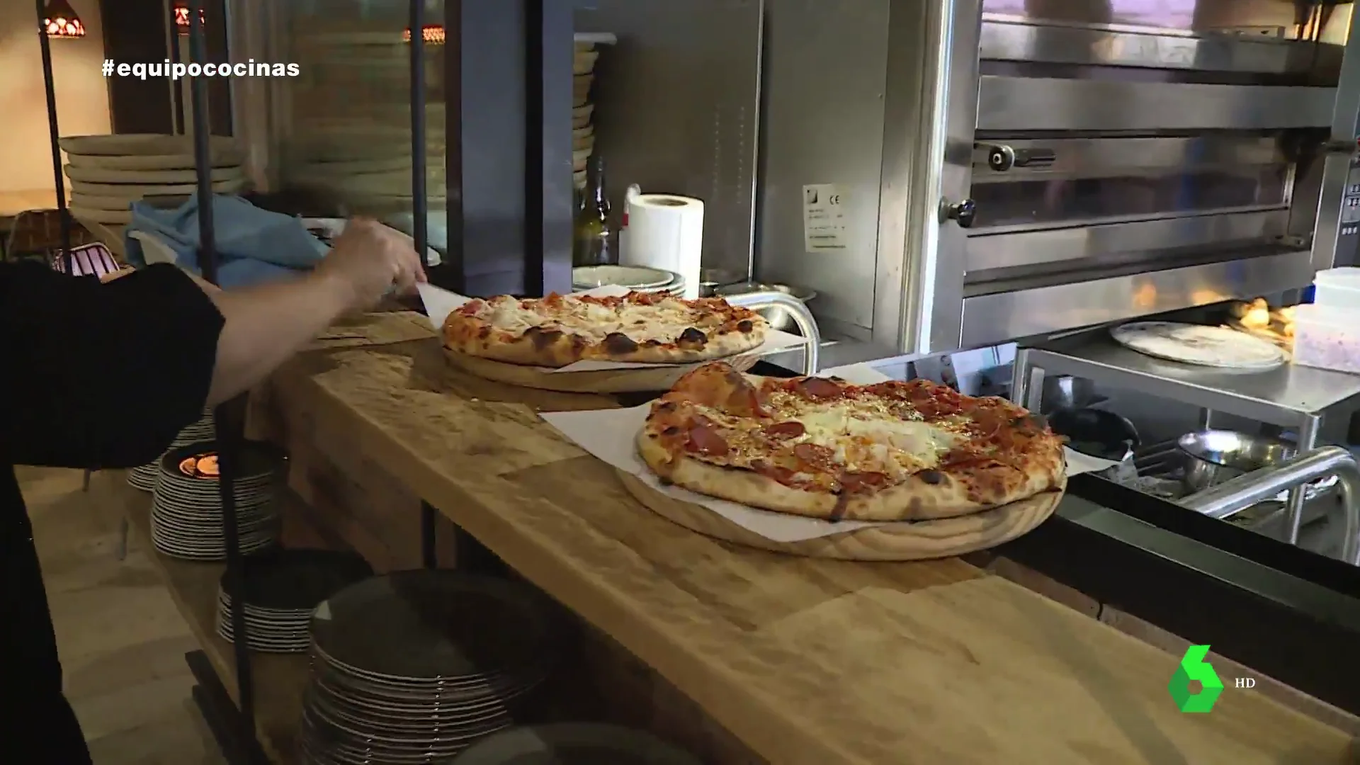 Pizzería del centro de Madrid