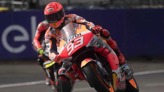 Marc Márquez, el más rápido del FP3 del GP de Francia Marc Márquez, el más rápido del FP3 del GP de Francia