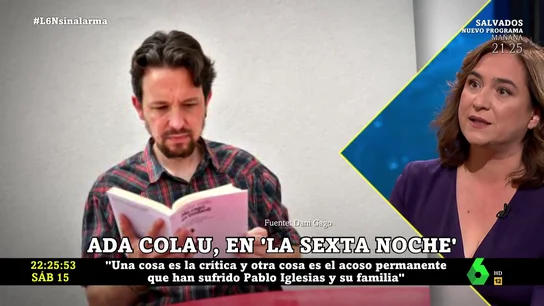 El alegato feminista con el que Ada Colau se niega a opinar sobre el corte de pelo de Pablo Iglesias El alegato feminista con el que Ada Colau se niega a opinar sobre el corte de pelo de Pablo Iglesias