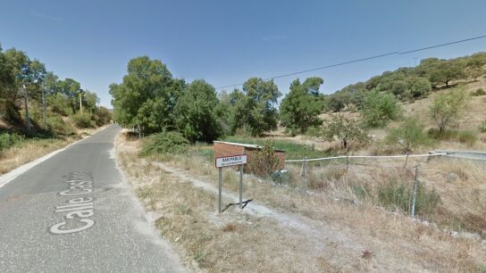 Acceso a San Pablo de los Montes