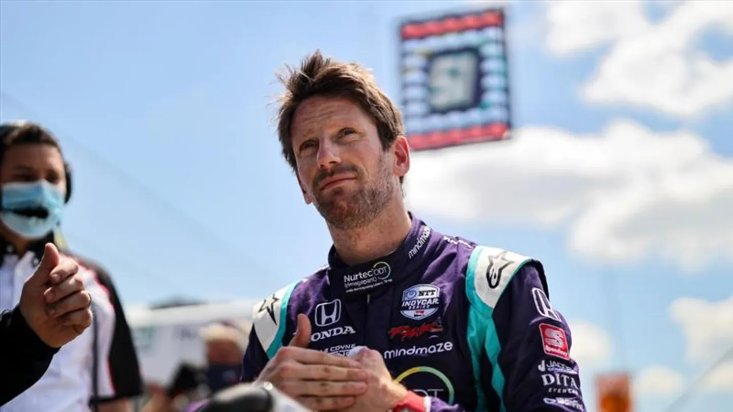 Grosjean logra la pole en Indianápolis Grosjean logra la pole en Indianápolis