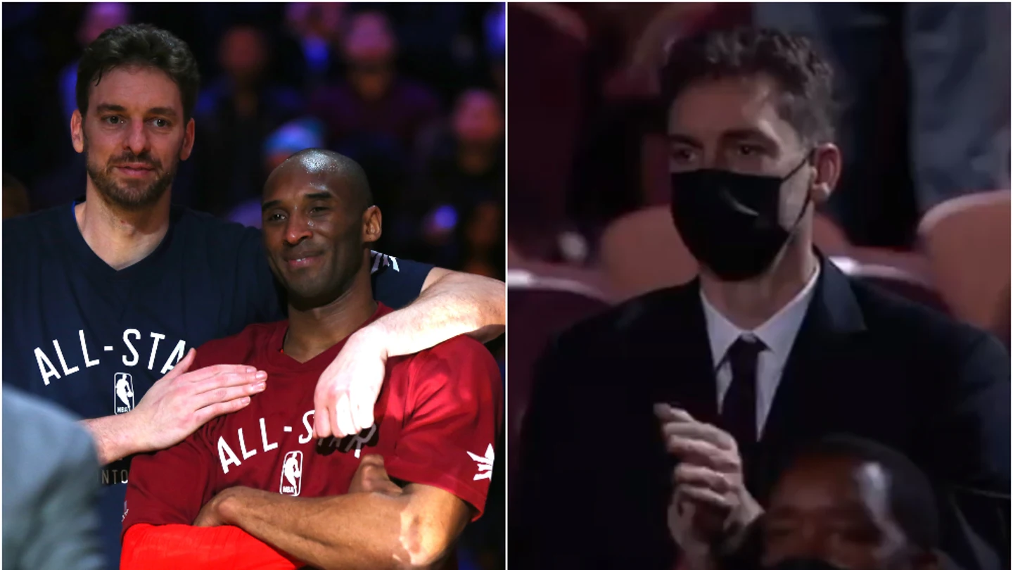 Pau Gasol, presente con la familia de Kobe Bryant en su introducción al Hall of Fame Pau Gasol, presente con la familia de Kobe Bryant en su introducción al Hall of Fame