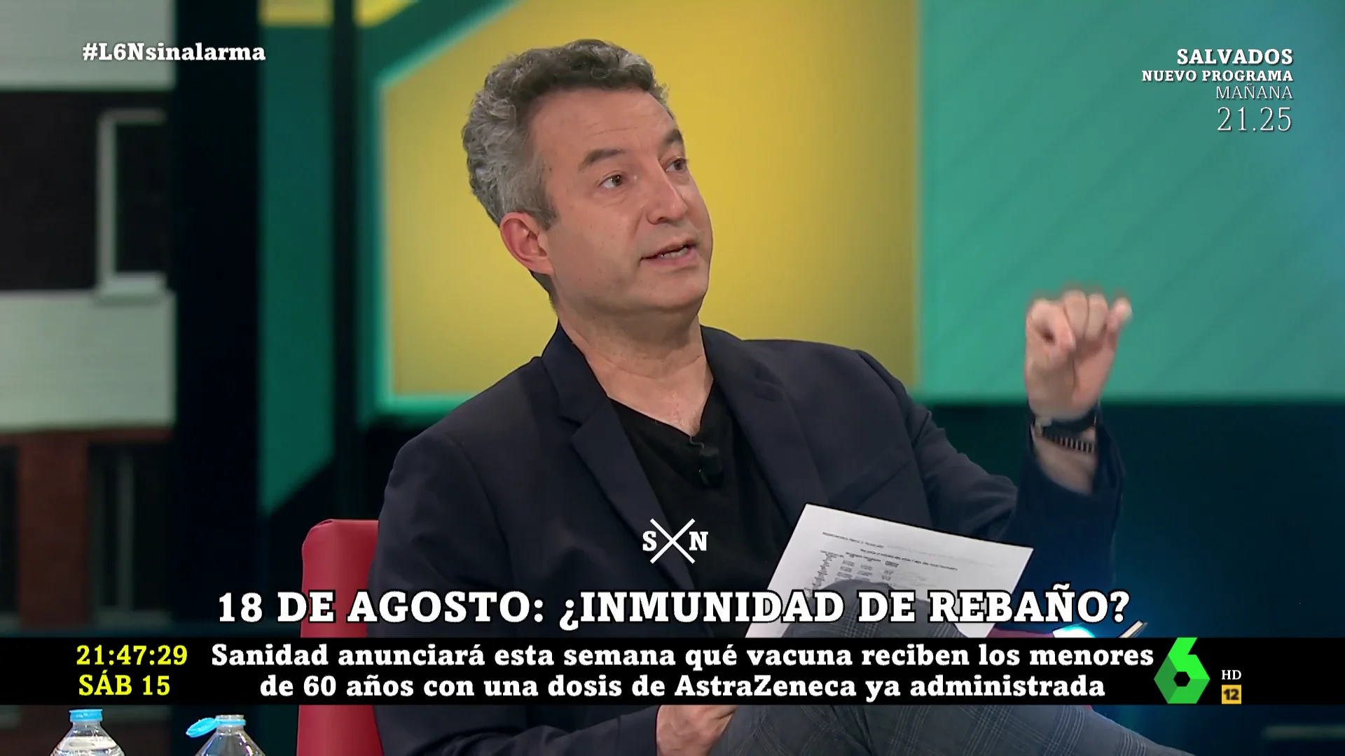 El enfado de César Carballo por el retraso de la segunda dosis de Astrazeneca: "Ya han decidido que van a poner Pfizer"