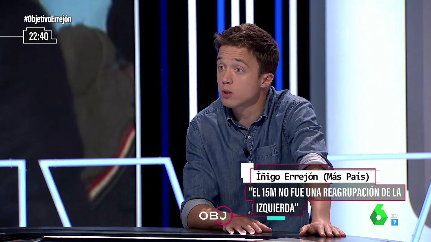 Errejón en El Objetivo Errejón en El Objetivo