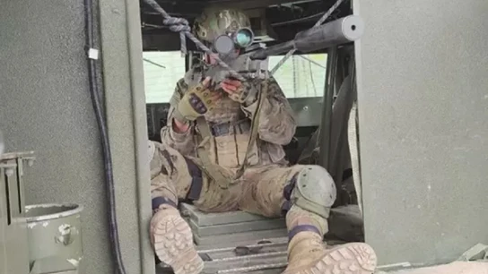 Unas maniobras de La Legión melillense en una imagen de archivo Unas maniobras de La Legión melillense en una imagen de archivo