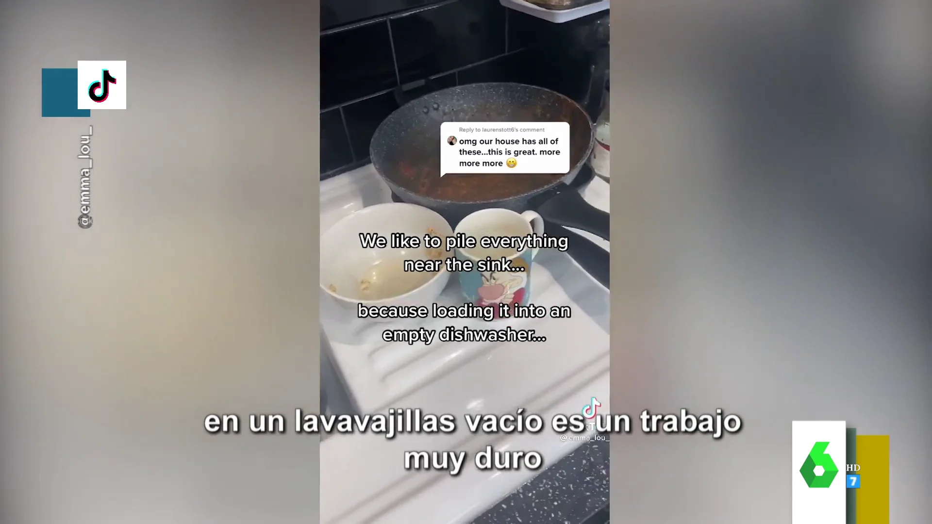 Vídeo viral de Tik Tok