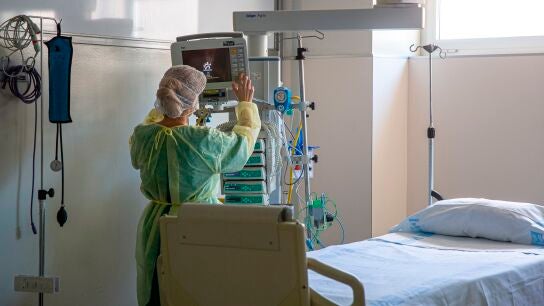 Vista de una habitaci&oacute;n de un hospital.
