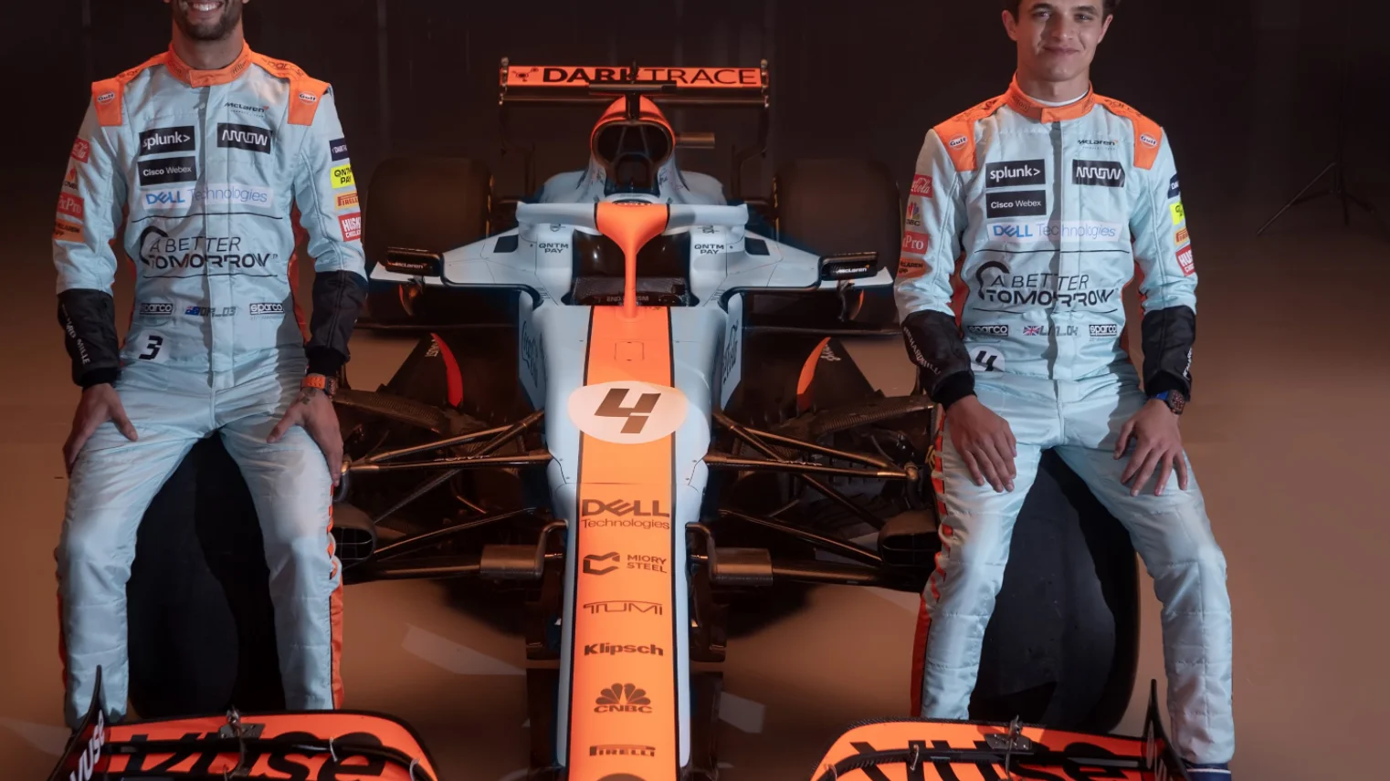 Nuevo 'look' de McLaren para el GP de Mónaco en honor a los colores de Gulf OIl