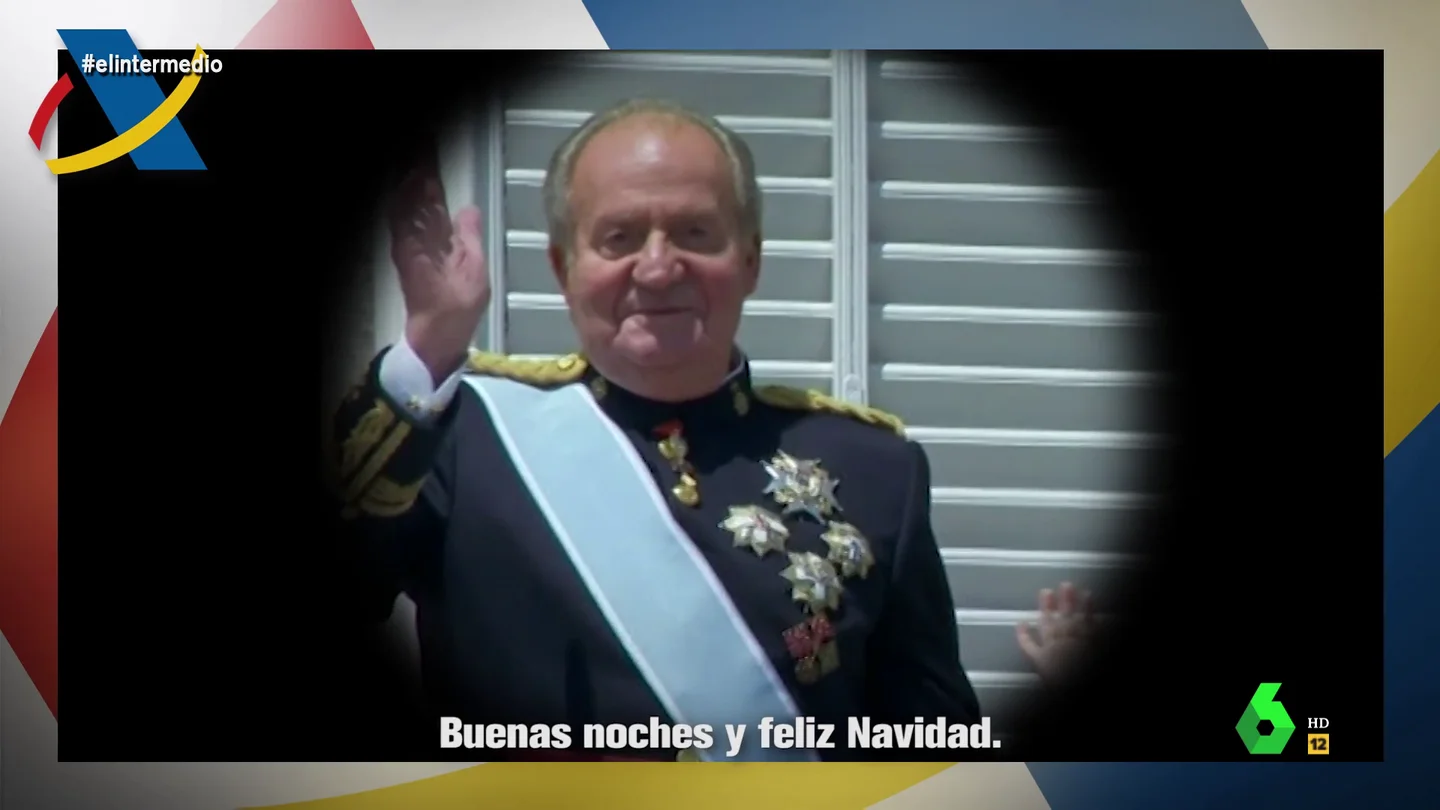El 'anuncio' del rey Juan Carlos pidiendo entre risas a los españoles contribuir con sus impuestos: "Hacienda somos todos" El 'anuncio' del rey Juan Carlos pidiendo entre risas a los españoles contribuir con sus impuestos: "Hacienda somos todos"