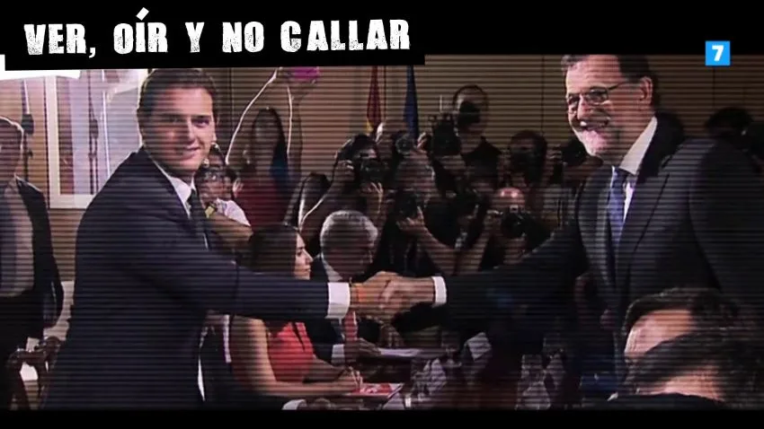 Albert Rivera y Mariano Rajoy