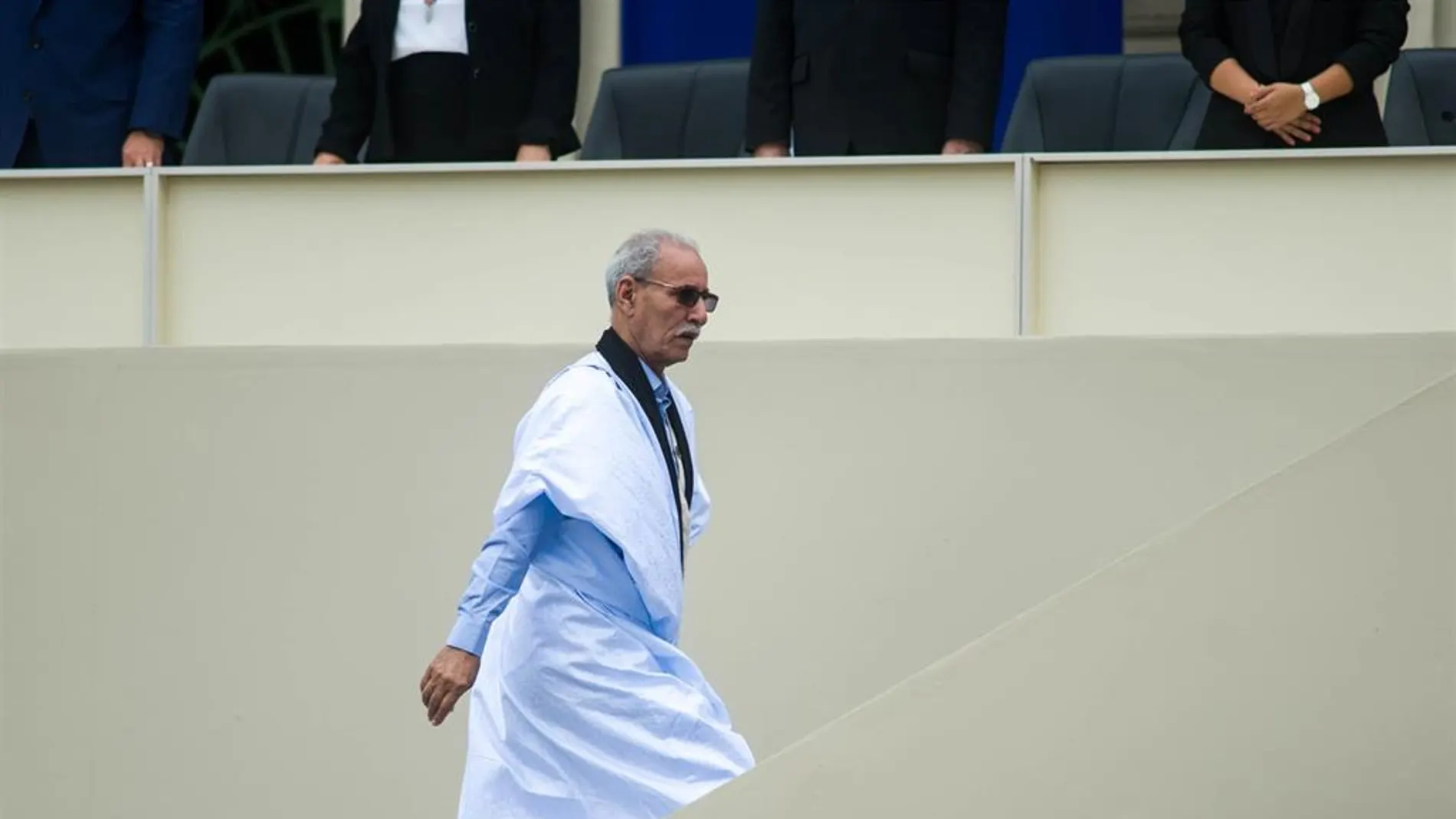 El líder del Polisario, Brahim Ghali