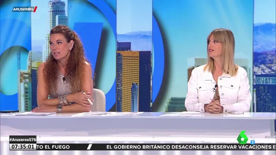 El 'dardo' de Alfonso Arús a Angie Cárdenas en pleno directo a cuenta de las vacaciones El 'dardo' de Alfonso Arús a Angie Cárdenas en pleno directo a cuenta de las vacaciones