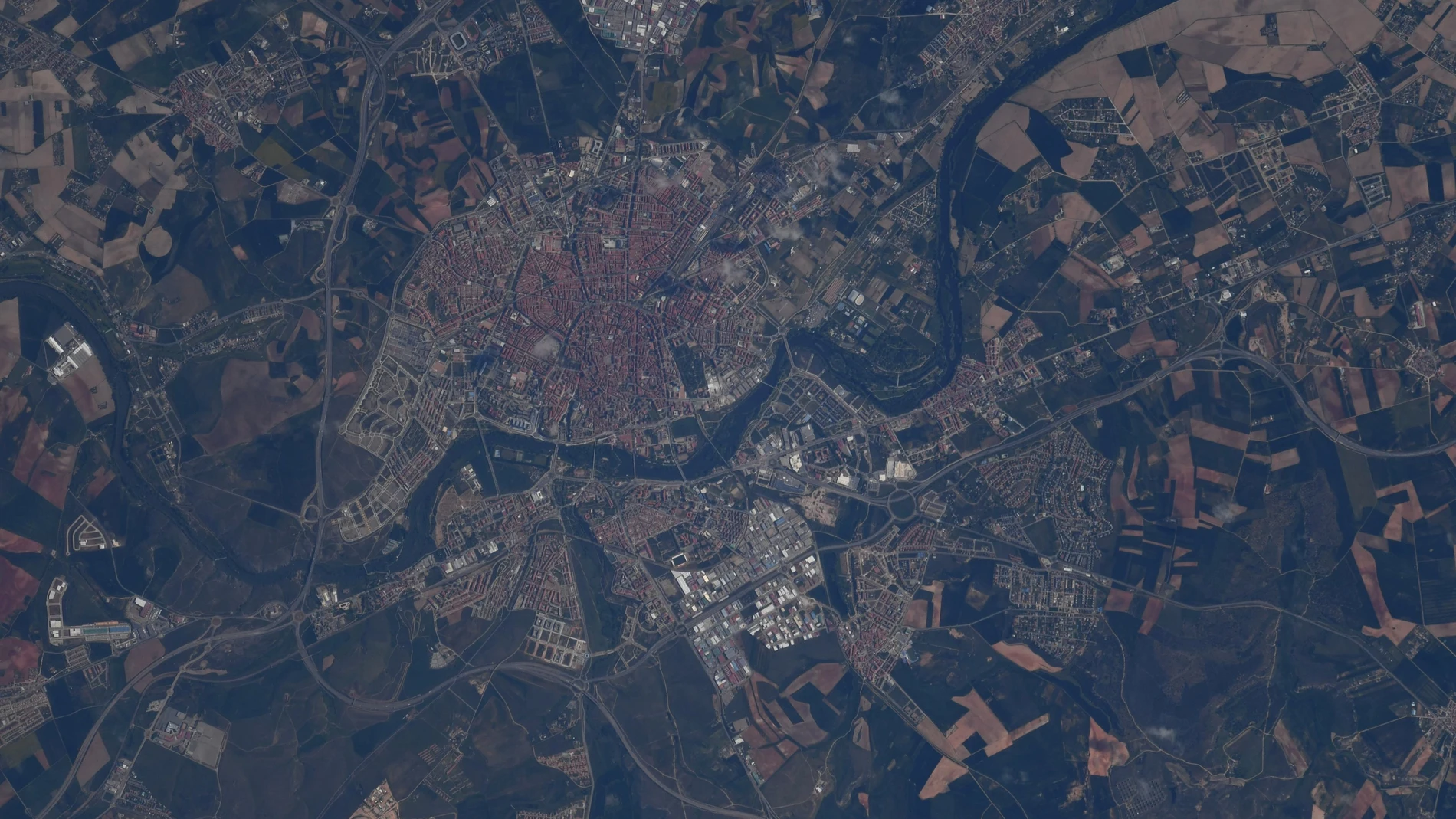 Salamanca desde el espacio