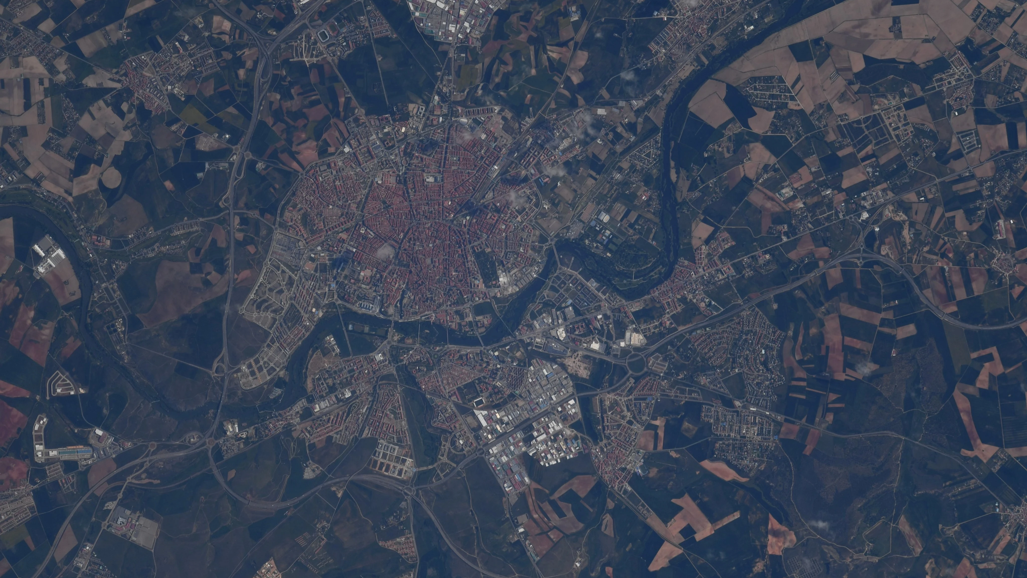 Salamanca desde el espacio