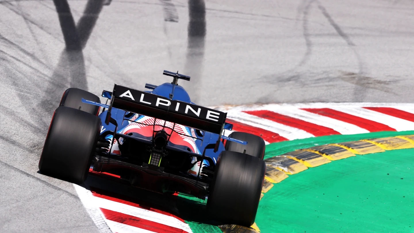 El Alpine de Fernando Alonso El Alpine de Fernando Alonso