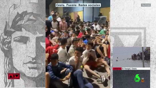 Menores migrantes en Ceuta Menores migrantes en Ceuta