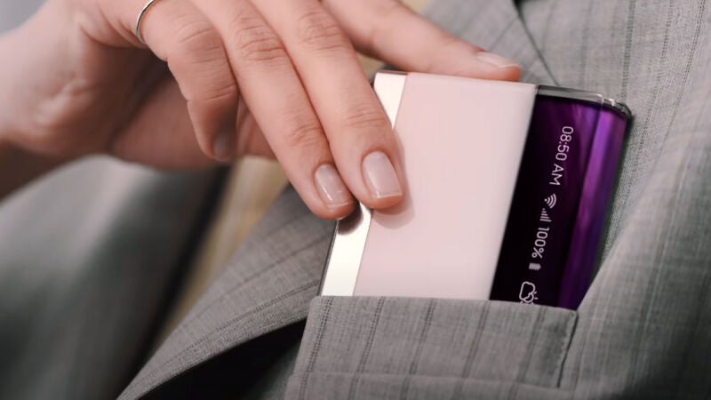 Samsung muestra un sorprendente móvil plegable en un nuevo vídeo