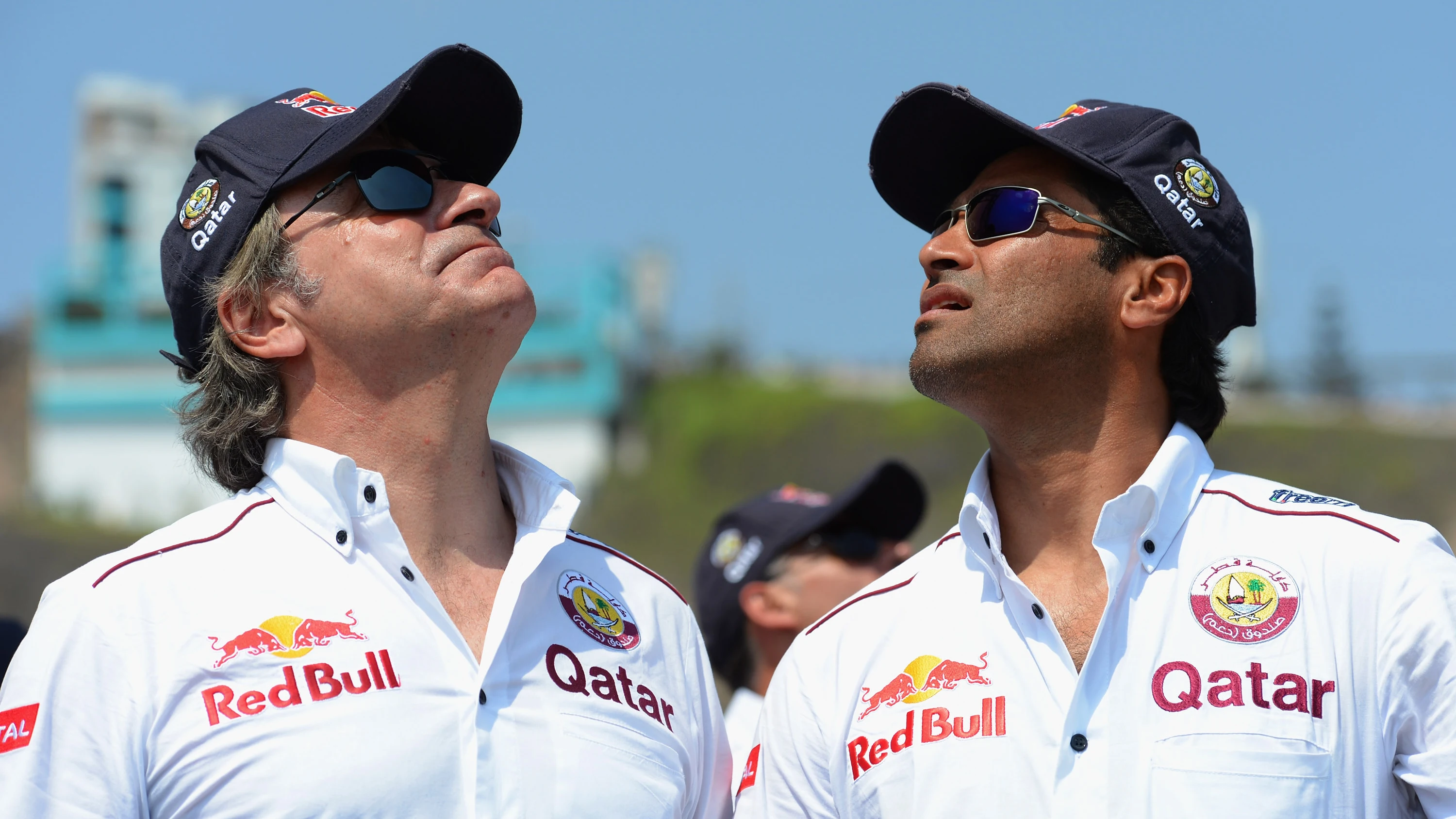 Carlos Sainz y Nasser Al-Attiyah 