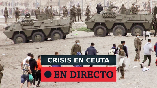Última hora de la crisis en Ceuta y Melilla por la entrada de inmigrantes Última hora de la crisis en Ceuta y Melilla por la entrada de inmigrantes