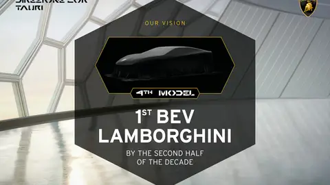 Lamborghini planea su primer coche eléctrico para 2025  Lamborghini planea su primer coche eléctrico para 2025